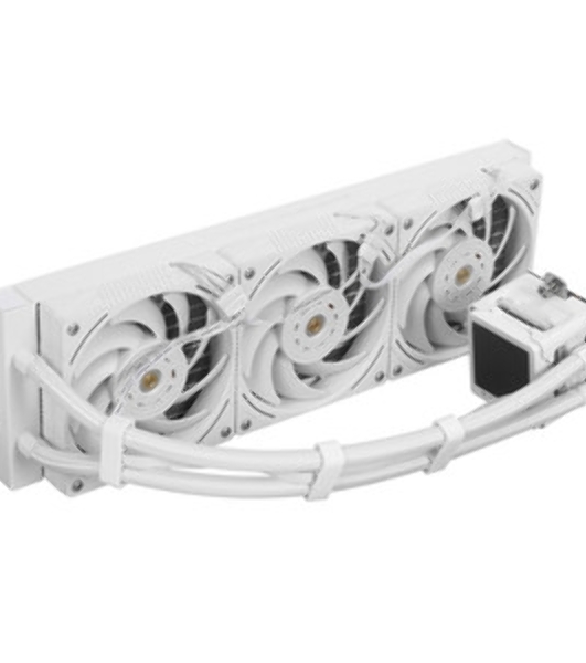 Система жидкостного охлаждения Thermalright Elite Vision 360 (360mm, LED, White, ARGB/Fans: 3x120mm, 69CFM, 27dBA, 2150RPM/Pump height 63mm, Rad thickness 27mm/S: 1700, 1200, 1851, 115X, 2011, 2066, AM5, AM4)