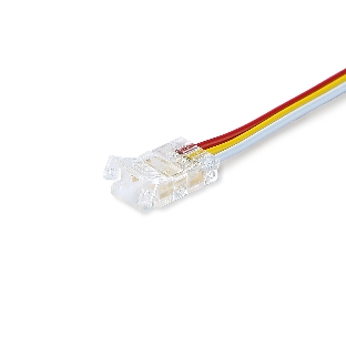 Соединитель гибкий двухсторонний COB CCT 12/24V для лент 8mm (3 конт.) (5шт)