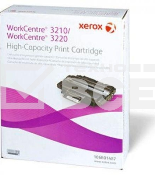 Картридж лазерный Xerox 106R01487 черный для Xerox WC 3210/3220 (4100 стр)(Channels)