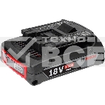 Аккумулятор Bosch 1600Z00036 Li-Ion 18 В; 2,0 А·ч, фото 1