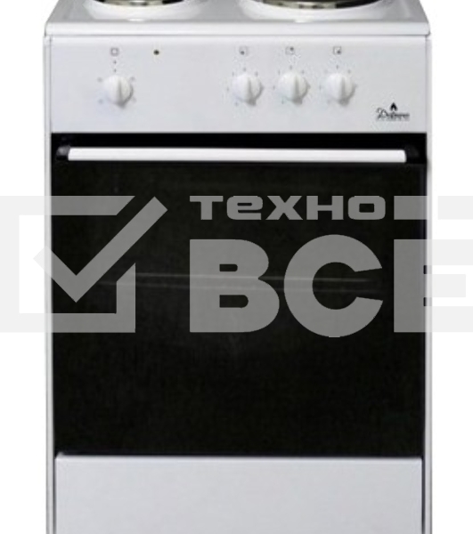 Плита электрическая Darina S EM331 404 W белый, конфорок 3 шт, духовка 50 л, 50 см x 85 см x 56 см