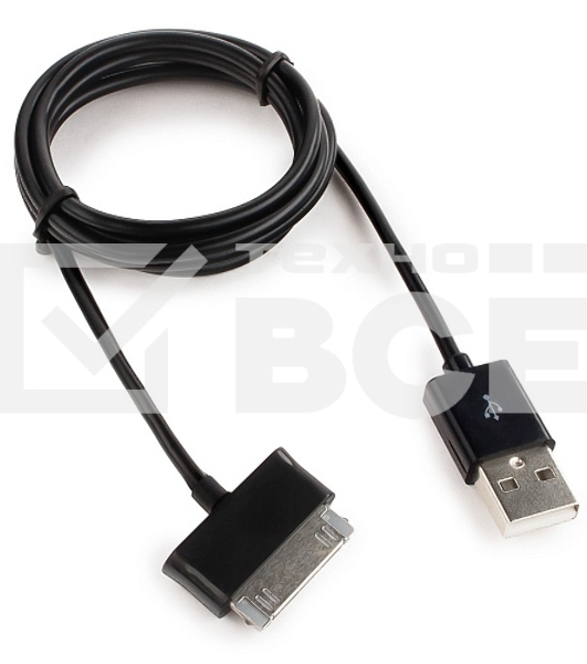 Кабель USB Cablexpert CC-USB-SG1M AM/Samsung, для Samsung Galaxy Tab/Note, 1м, черный, блистер