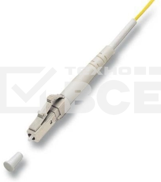 Кабель Pigtail Lanmaster LAN-PIG-LC/OM3-1.5 1.5x50/125 OM3 LC 2м ПВХ белый