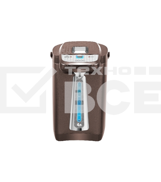 Термопот Centek CT-0094 (Шоколадный) 4л, 750Вт, 2 способа подачи