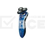 Бритва Centek CT-2170 (синий) ротор 3D, +ВЛАЖНОЕ БРИТЬЁ, 3 плав.головки, 2-ные лезвия, до 50 мин раб, фото8