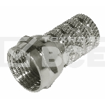 Разъем антенный на кабель Rexant, штекер F для кабеля RG-6 03-008C (100 шт.), фото 1