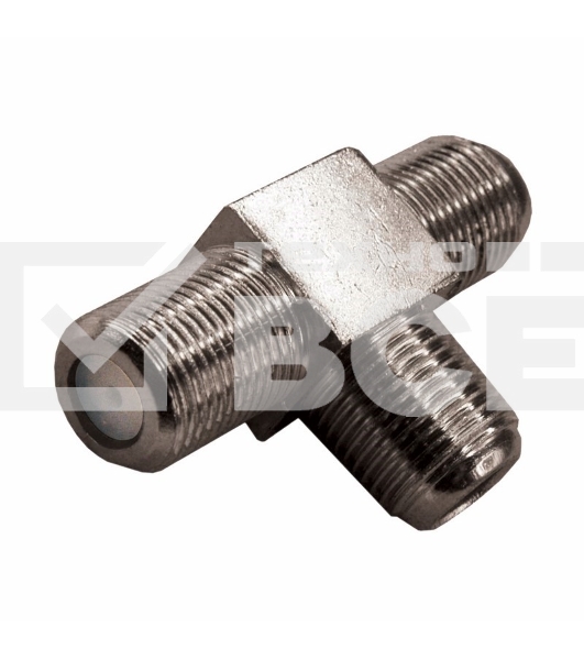 Переходник антенный, (3-гнезда F), тройник, (1шт.) Rexant