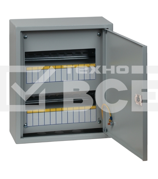 Щит распред. EKF mb21-24n навесной ЩРН-24 пласт.замок (350х300х120) IP31 EKF PROxima
