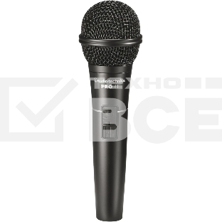 Микрофон проводной Audio-Technica PRO41 4.5м черный
