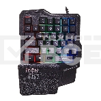 Игровой блок Oklick 701G IRON FIST черный USB for gamer LED (подставка для запястий), фото11