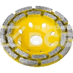 Чашка шлифовальная STAYER PROFESSIONAL 33381-125 алмазная сегментная двухрядная высота 22.2мм 125м, фото4