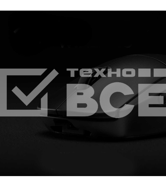 Мышь беспроводная/проводная Logitech G PRO черный, 25600 dpi, радиоканал, USB, кнопки - 7