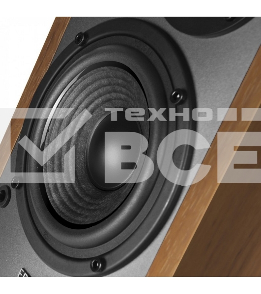 Колонки Edifier R1280T Silver {Активные, 2 x 21W RMS, 75-18000Гц, дерево, пульт ДУ}
