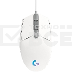 Мышь проводная Logitech G102 LIGHTSYNC белый, 8000 dpi, USB, кнопки - 6, фото20