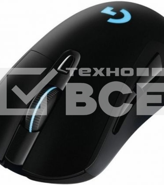 Мышь беспроводная Logitech Gaming Mouse G703 черный, 25600 dpi, радиоканал, USB, кнопки - 6