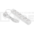 Удлинитель STANDARD 6 гнезд, 3м, 3х1,0мм², с/з, белый REXANT, фото3