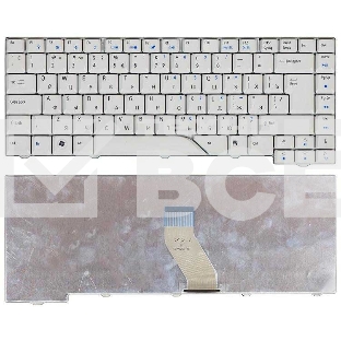 Клавиатура для ноутбука Acer Aspire 4520 4720 5520 5720 белая