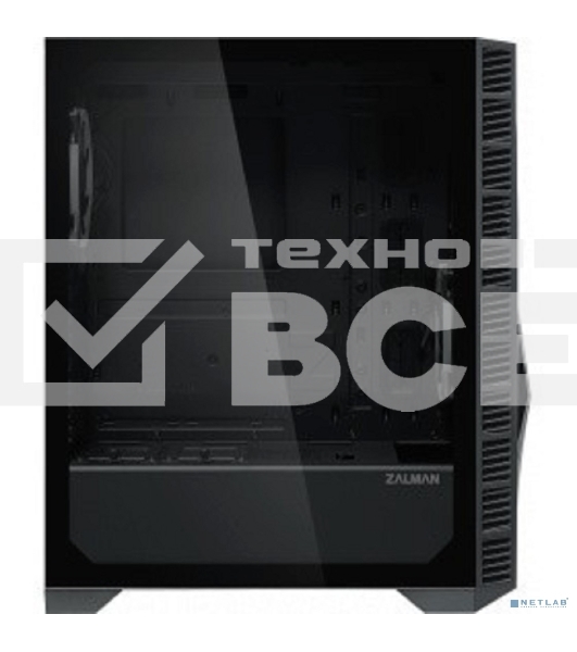 Компьютерный корпус MIDITOWER ATX W/O PSU Z3 ICEBERG BLACK ZALMAN ( без БП )