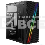 Компьютерный корпус Aerocool  / Formula Streak-A-BK-v1 черный без БП ATX 1x80mm 2xUSB2.0 1xUSB3.0 audio, фото5