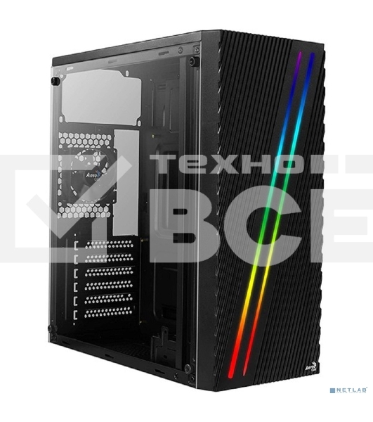 Компьютерный корпус Aerocool  / Formula Streak-A-BK-v1 черный без БП ATX 1x80mm 2xUSB2.0 1xUSB3.0 audio