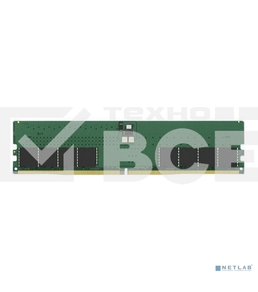 Оперативная память Kingston ValueRAM, DDR5, 32GB (1x32GB), 5600MHz, CL46