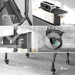 Подставка для телевизора ONKRON TS2080 черный 60