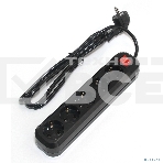 Сетевой фильтр 5bites SP5B-330 5S, 3*1.5 мм2, 16A, ABS, 3M, черный, фото4