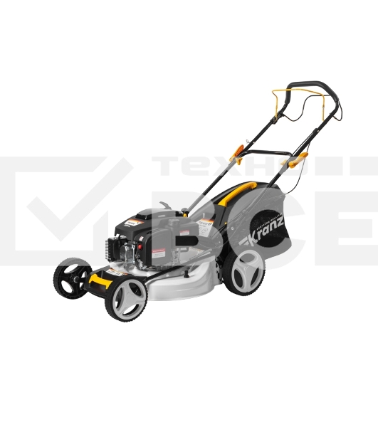 Газонокосилка бензиновая Kranz KR-510SP самоходная, 200 см3, 51 см