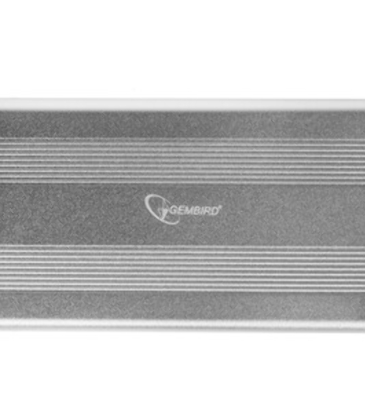 Внешний корпус 2.5' Gembird EE2-U3S-5-S, серебро, USB 3.0, SATA, металл