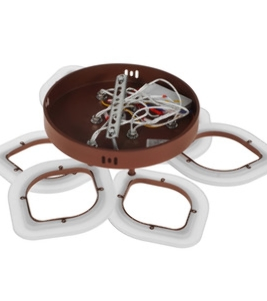 Светильник потолочный ESCADA 10212/6 LED*84W Coffee