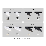 Трековый однофазный светодиодный светильник Ambrella light GL6816 WH белый LED 12W 4200K 24° 230*22*87, фото 1