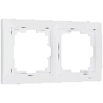 Рамка на 2 поста WERKEL (белый, basic) W0022001, фото6