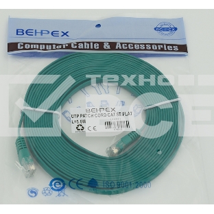 Сетевое оборудование Patchcord литой 5E Copper FLAT 5m