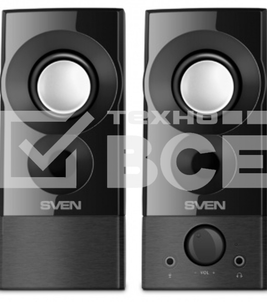 Колонки Sven 357, чёрный (6 Вт, питание USB)