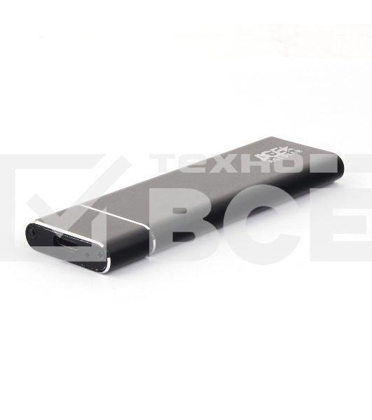 Внешний корпус AgeStar M.2 USB 3.0  NGFF (B-key) AgeStar 3UBNF5C (BLACK) , алюминий, серебристый