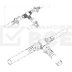 Переходник антенный, (3-гнезда F), тройник, (1шт.) Rexant, фото5