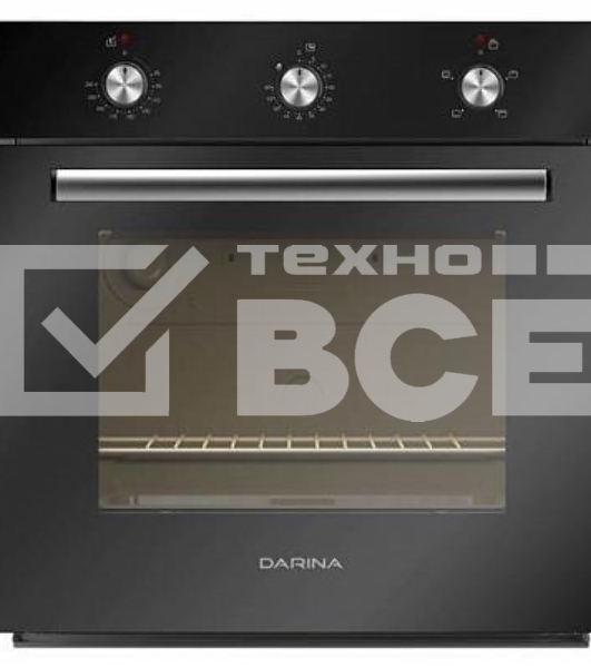 Духовка электрическая Darina 1U BDE111 707 At, антрацит, встраиваемая