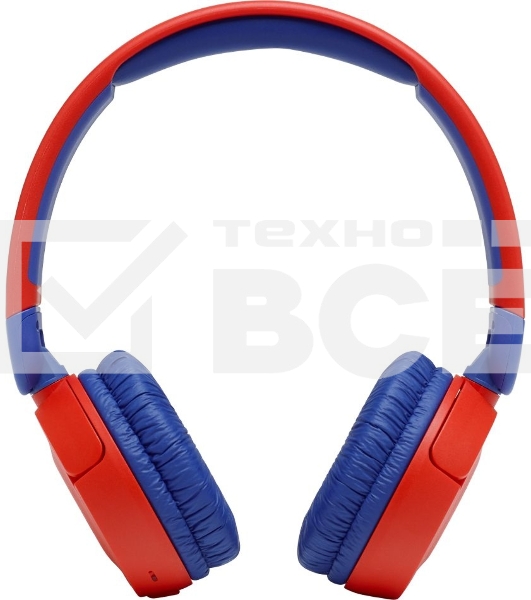 Наушники детские JBL JR 310BT (накладные), красный