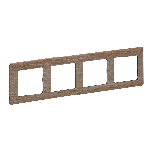 Рамка 'Светлое дерево'. 4-постовая универсальная Valena LIFE