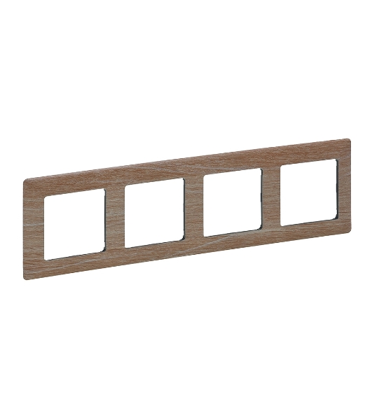 Рамка 'Светлое дерево'. 4-постовая универсальная Valena LIFE