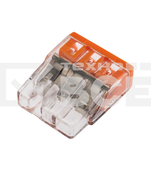 Электромонтажные экспресс-клеммы (2*2.5 мм2) 5шт WAGO