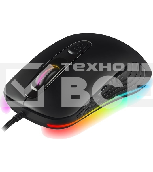 Мышь проводная SVEN RX-G820 черный, 4800 dpi, USB, кнопки - 6