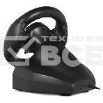 Руль SVEN GC-W300 (педали, вибро, лепестки, D-pad, 10 кл, резин. вставки, PC, цифр. и аналог., фото15