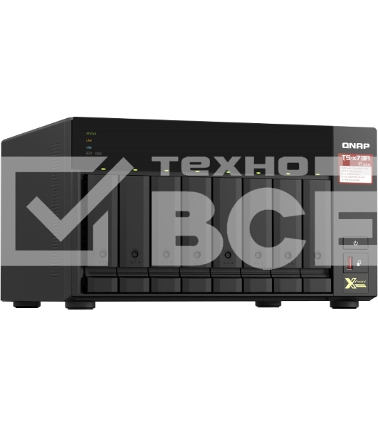 Сетевое хранилище без дисков SMB QNAP TS-873A-8G NAS, 8 trays 3,5