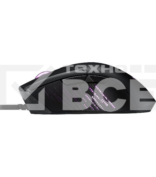 Мышь проводная ASUS ROG Gladius III черный, 19000 dpi, USB, кнопки - 6