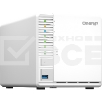 Сетевое хранилище SMB QNAP TS-364-4G NAS 3 HDD, 4-core Intel Celeron N5105/N5095 2.0 up to 2.9 GHz, 4 GB RAM (1x4 GB) up to 16 GB (2x8GB), 2.5 Gigabit Ethernet, 2xUSB 3.2 Gen 2 (10Gbps), 1xUSB 3.2 Gen 1, 2xM.2 PCIe Gen 3 x2 slots, фото4