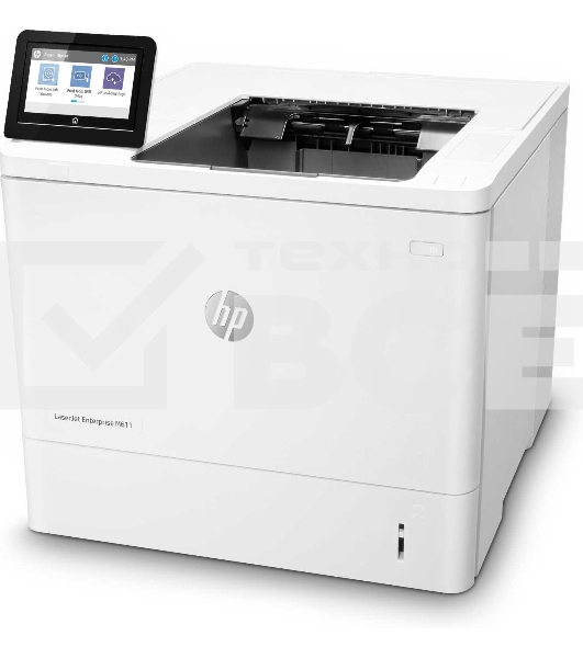 Принтер лазерный HP LaserJet Enterprise M611dn (7PS84A), A4, ч/б, печ. до 61 стр/мин., 1200 x 1200 dpi, USB, RJ-45