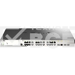 Управляемый коммутатор 2 уровня D-Link DGS-1210-28MP/ME/B2A PROJ с 24 портами 10/100/1000Base-T и 4 портами 1000Base-X SFP (24 порта с поддержкой PoE 802.3af/802.3at (30 Вт), PoE-бюджет 370 Вт), фото4