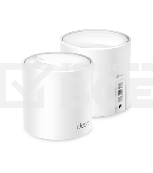 Бесшовный Mesh роутер TP-Link Deco X50(2-Pack) AX3000 10/100/1000BASE-TX