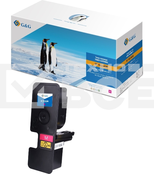 Картридж лазерный G&G GG-TK5240M пурпурный (3000стр.) для Kyocera ECOSYS P5026cdn/P5026cdw;ECOSYS M5526cdn/M5526cdw